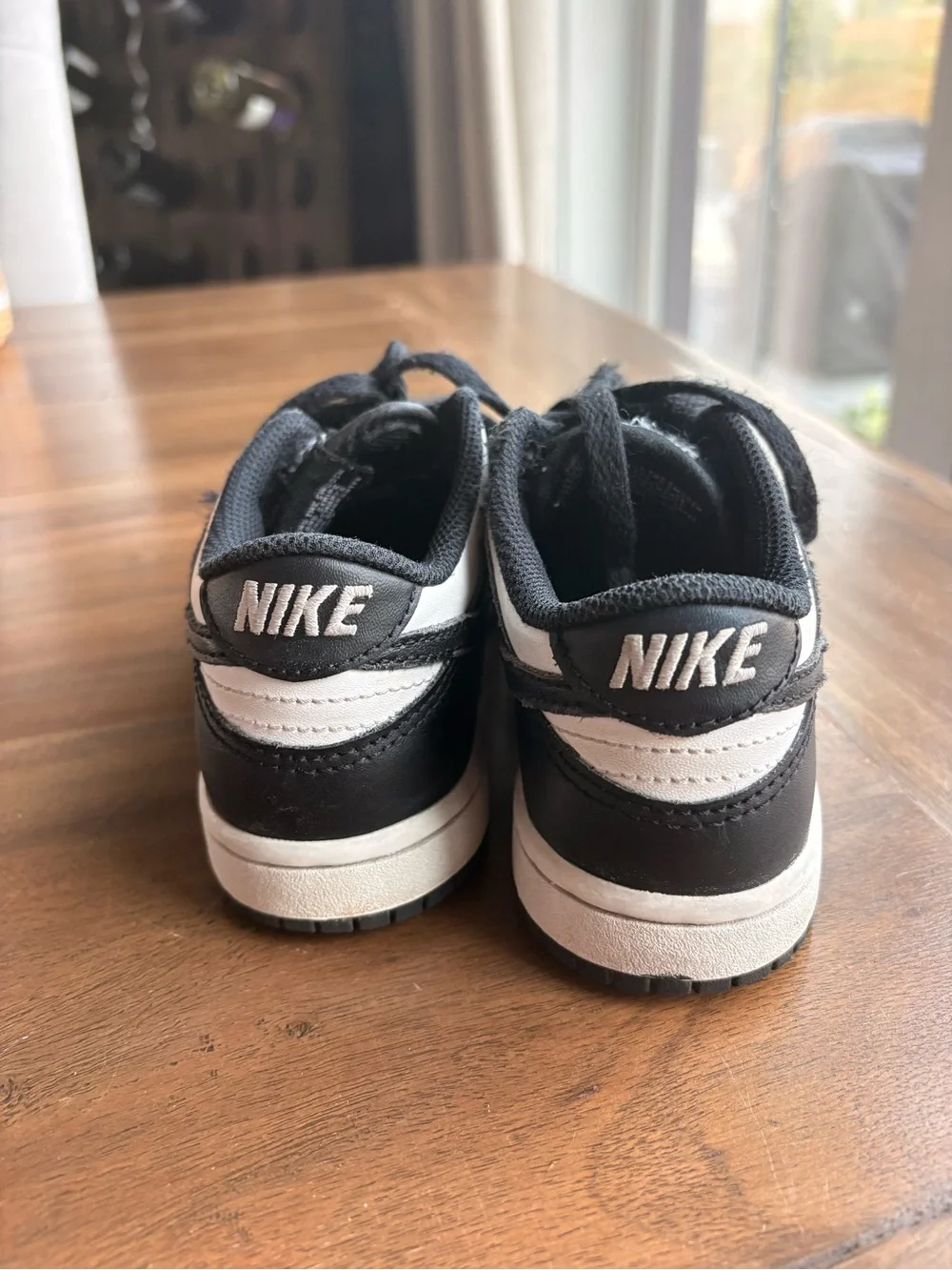 Nike Kids Low Dunk ‘Pandas’ Black & White Sneakers